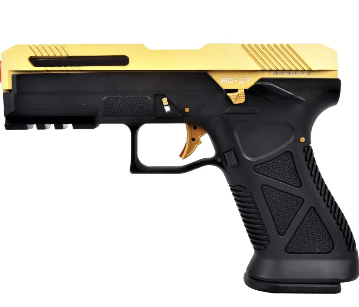 HFC AG-17 GBB BlowBack Black/Gold